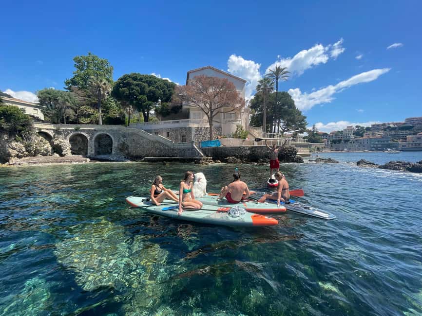 Nice: Villefranche-sur-Mer E-Bike and Paddleboard Tour - From Nice Harbour to Villefranche: the half-day route that makes sense