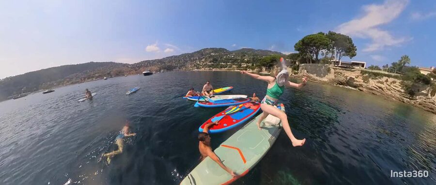 Nice: Villefranche-sur-Mer E-Bike and Paddleboard Tour - E-bikes in real streets: easy effort, better views, less hassle