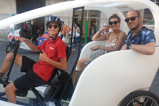 Nice: Visit of Nice by electrically assisted bike taxi 1 hour. - Electric Bike Taxi vs. Walking: The Value in 1 Hour