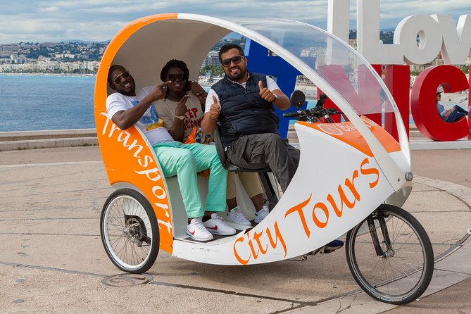 Nice: Visit of Nice by electrically assisted bike taxi 1 hour. - Opera, Flower Market, and the Little Details You’d Skip