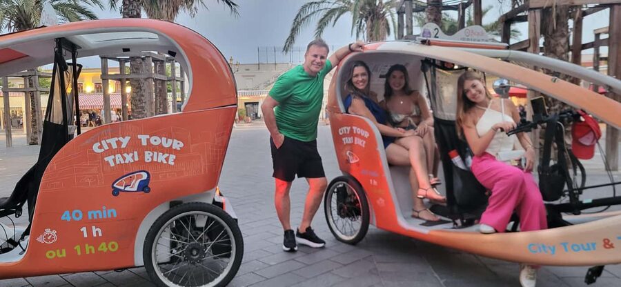 Nice : Visite guidée privé 40min en pouss pouss électrique. - Pickup, drop-off, and how you avoid the travel headache