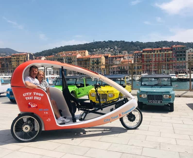 Nice : Visite privé 1H en Vélotaxi avec un guide local. - Why a 1-Hour Velotaxi Ride Works So Well in Nice