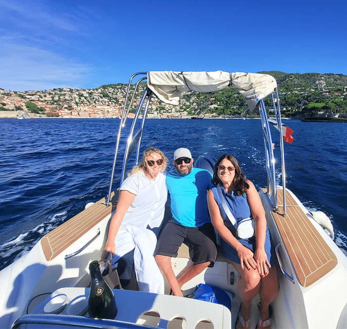 Nice: Visite privé en Bike & Boat 3h Villefranche-Cap ferrat - The private Villefranche-sur-Mer cruise: time to swim and reset