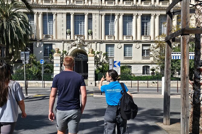 Nice walking tour: Old City and Castle Hill - Place Rossetti: trompe-l’oeil, cathedral details, and a bar inside