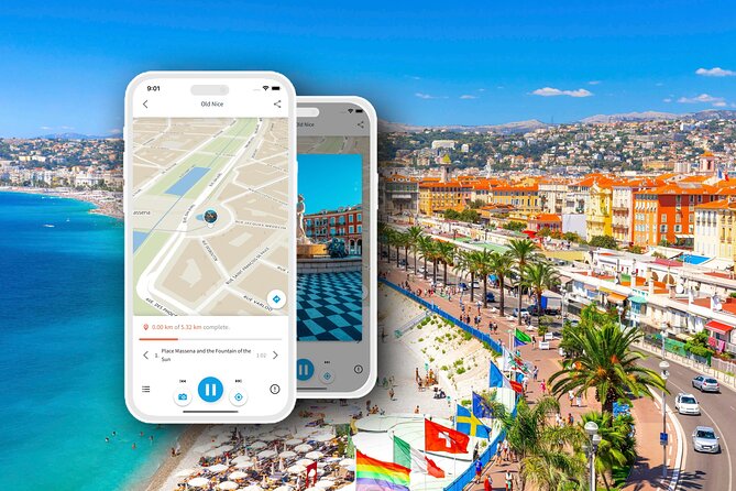 Nice Walking Tour with Audioguide on Your Smartphone - Walking-only Old Nice: why an audio app fits perfectly