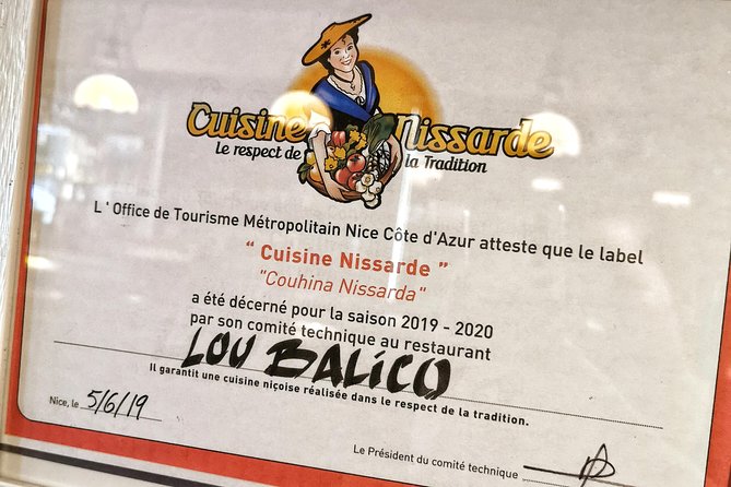NO DIET CLUB - Unique Local Food in Nice ! - Drinks, pacing, and what the small group really changes