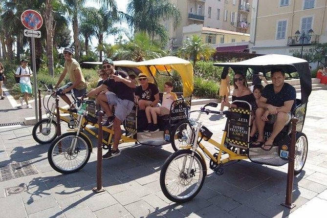 Original Nice city tour ( pedicab-vélo taxi) - Quick highlights