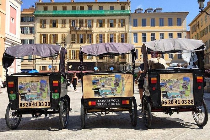 Original Nice city tour ( pedicab-vélo taxi) - Where the tour earns its money: getting bearings fast (without sprinting)