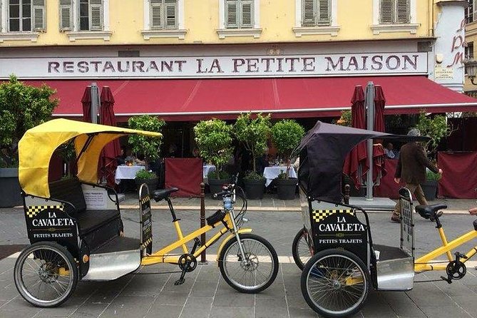 Original Nice city tour ( pedicab-vélo taxi) - The timing that makes this feel like a real city introduction