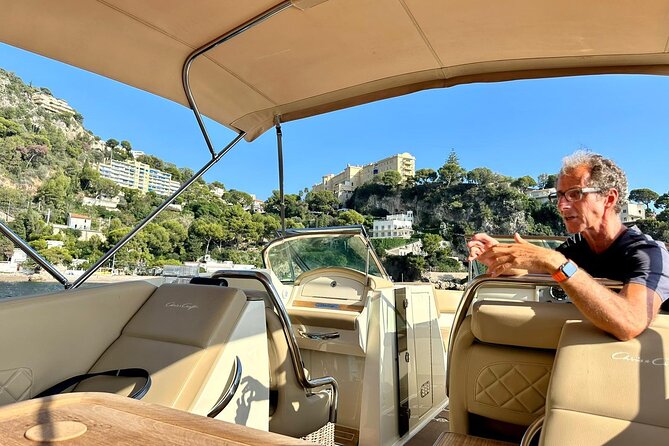 Private Luxury Boat Tour of the Beautiful Riviera Nice / Monaco - On-board comforts that make the time feel longer