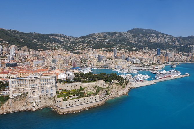 Private Monaco and Eze Half-Day Tour from Nice - La Turbie Trophy of the Alps and the Formula 1 circuit drive-by