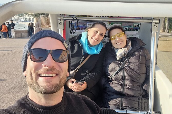 Private tour guide of Nice in electric taxibikes - Place Masséna to the Opéra: snapping your bearings fast