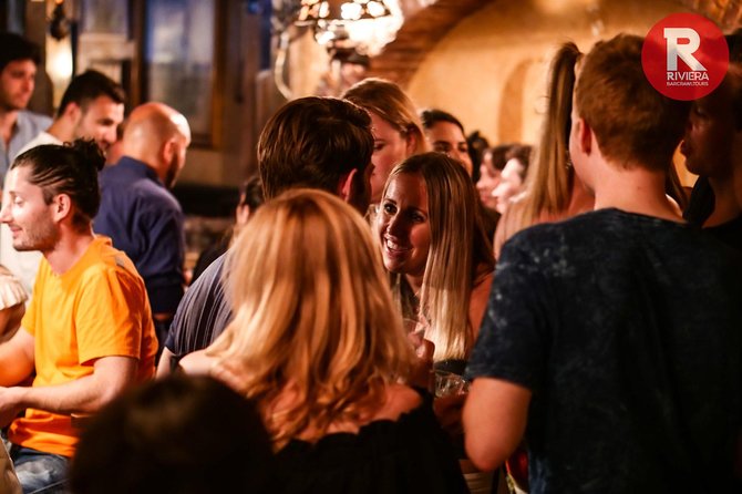 Riviera Bar Crawl Party with Free Shots and VIP Entry - Old Town at night: the 4-hour social stretch