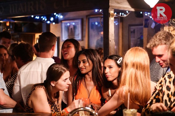 Riviera Bar Crawl Party with Free Shots and VIP Entry - Akathor Pub and Cours Saleya: two very different vibes
