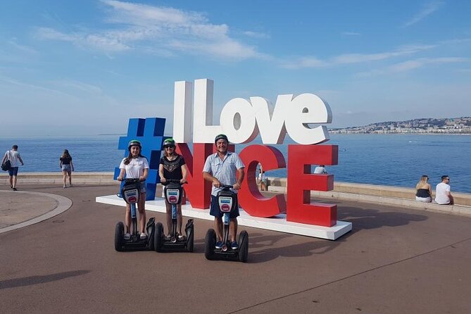 Segway Nice – City Center Tour 1h30 - La statue spot, the #ILOVENICE finish, and taking photos without dragging your feet