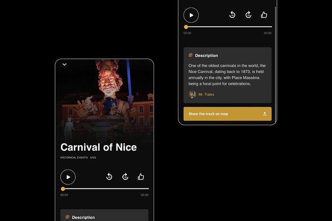 Self Guided Tours Nice With 100 Captivating Audio Stories - How the Nice audio walk really works