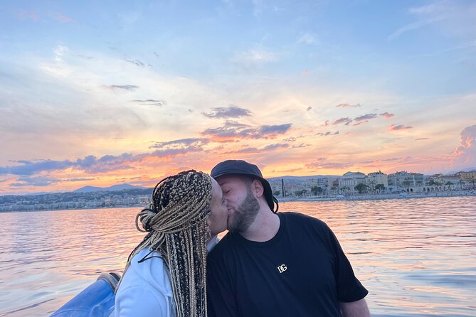 Sunset Bliss: Boat Excursion with Aperitif on French Riviera - From Port Lympia to open water: what the start feels like