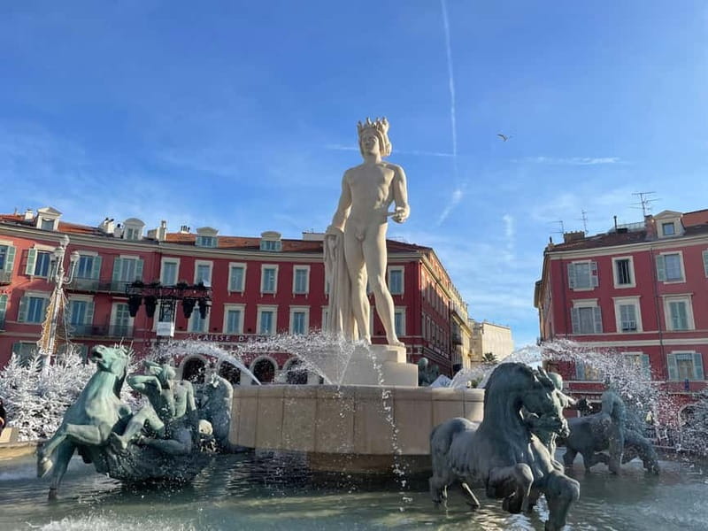 Walking City Tour in the Heart of Nice - Massena Square and the Apollo Fountain story