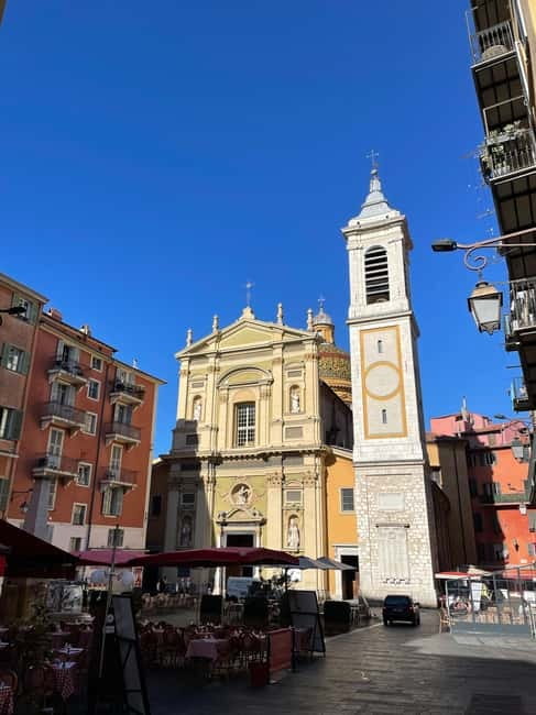 Walking City Tour in the Heart of Nice - Saint François Square, Garibaldi Square, and the Old Harbour approach