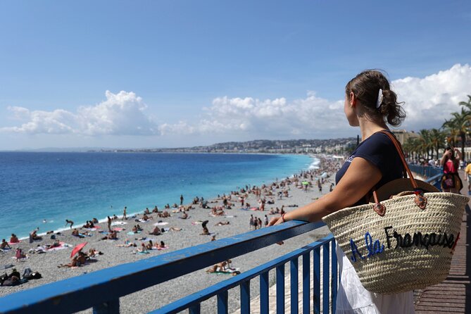 Walking & Driving morning tour of Nice - Stop 2: Cours Saleya flower market walk (and why the time works)
