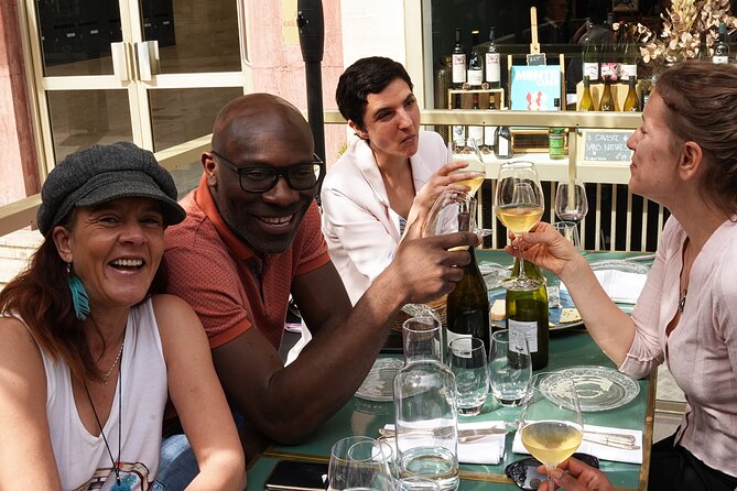 Wine Tasting Tour in Nice - Early evening - Small groups - Garibaldi Square finale: natural sparkling wine and a sweet end